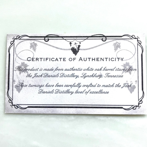 Jack Daniel’s Hand Crafted Wooden Pen - NWT - Picture 2 of 2